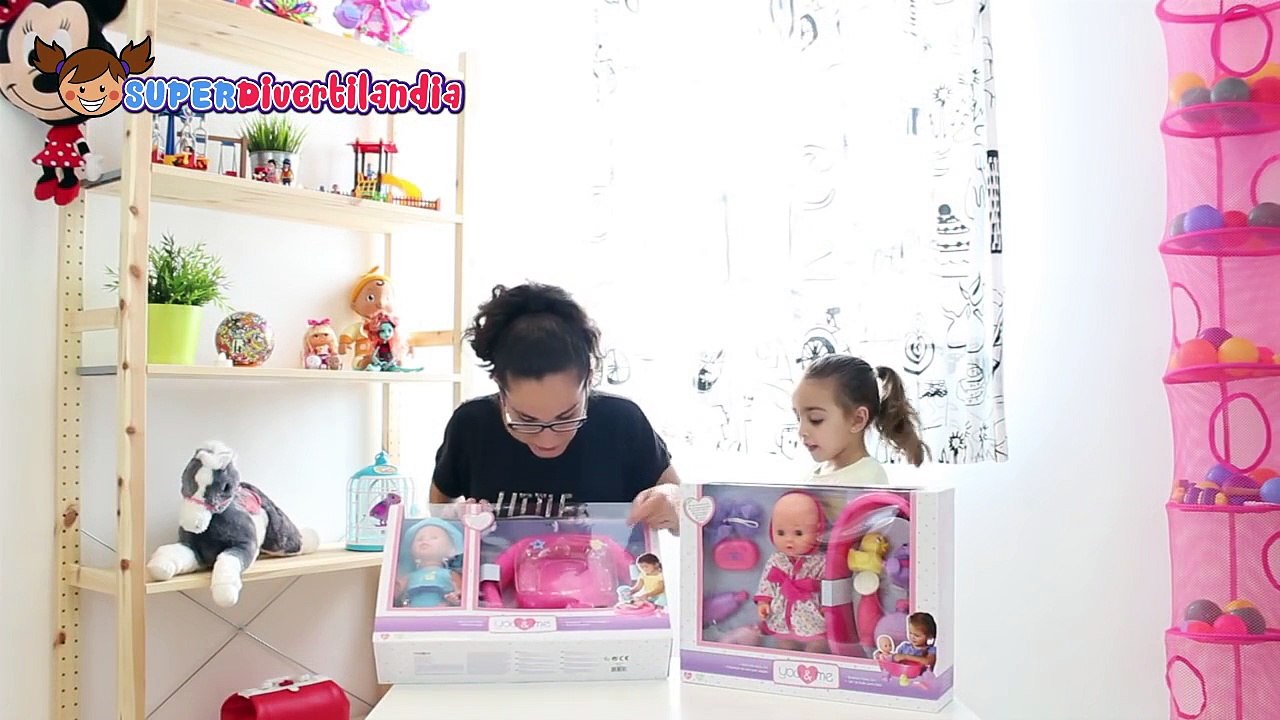 Muñecos Bebé You&Me con bañera. Hora del baño (Little Baby Doll Bathtime Set)