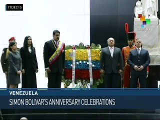 Venezuela Marks Anniversary of Bolivar's Death