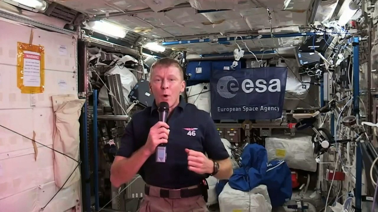 Tim Peake reveals his first impressions of life on the ISS