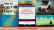 Lesen  Statistik für Wirtschafts und Sozialwissenschaften Deskriptive Statistik Ebook Online