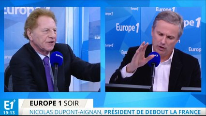 La leçon d'histoire politique de Nicolas Dupont-Aignan