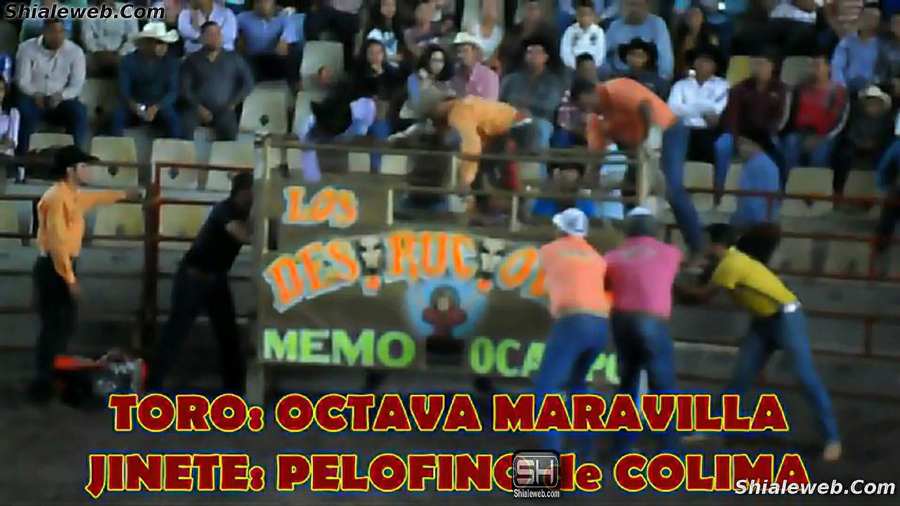 JARIPEO CON 21 TOROS DE LOS DESTRUCTORES DE MEMO OCAMPO EN VILLA DE ALVAREZ COLIMA MONTAS CAIDAS Y SUSTOS DICIEMBRE 2015