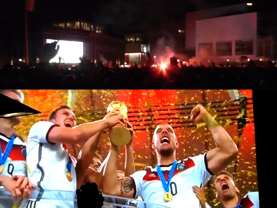 Ein Hoch auf uns - Deutschland ist Fussball Weltmeister 2014 (Finale Public Viewing)