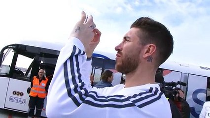 El avión de Emirates con las caras de los jugadores del Real Madrid