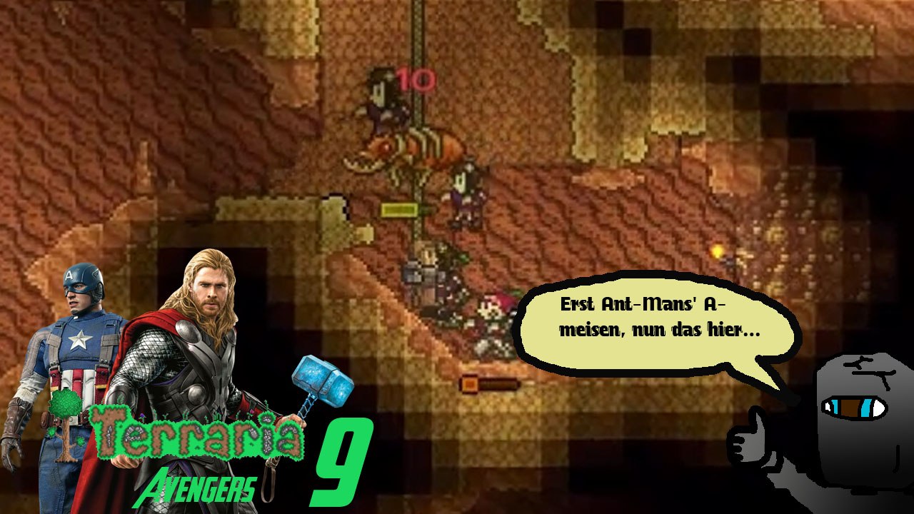 Terraria Avengers 9: Terraria mobbt Brick