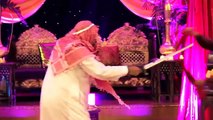 Funny Mehndi Dance 2015 - Desi vs. Arab skit! Pakistani wedding Hammad   Mehar
