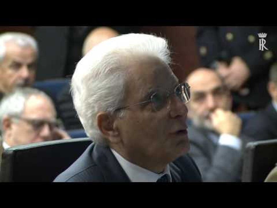 Roma - Videoconferenza  Presidente Mattarella (18.12.15)
