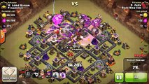 Clash Of Clans Strategy - Pyramidion vs Bada Bing Clan War - TH9 3 Star Attacks