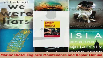 Read  Marine Diesel Engines Maintenance and Repair Manual Ebook Free