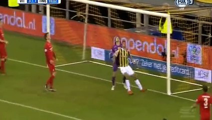 Dominic Solanke Goal - Vitesse 3 - 1 Twente - 18.12.2015