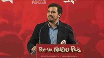 Garzón  pide  a indecisos voten por el proyecto coherente e incorruptible de IU