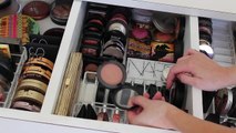 Makeup Collection   Storage | Room Tour Kathleenlights