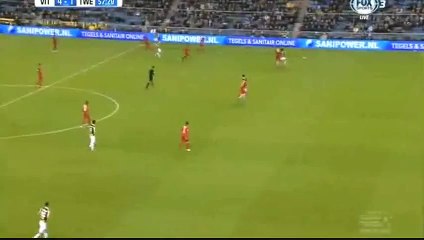 Milot Rashica Goal HD - Vitesse 4-1 Twente - 18-12-2015