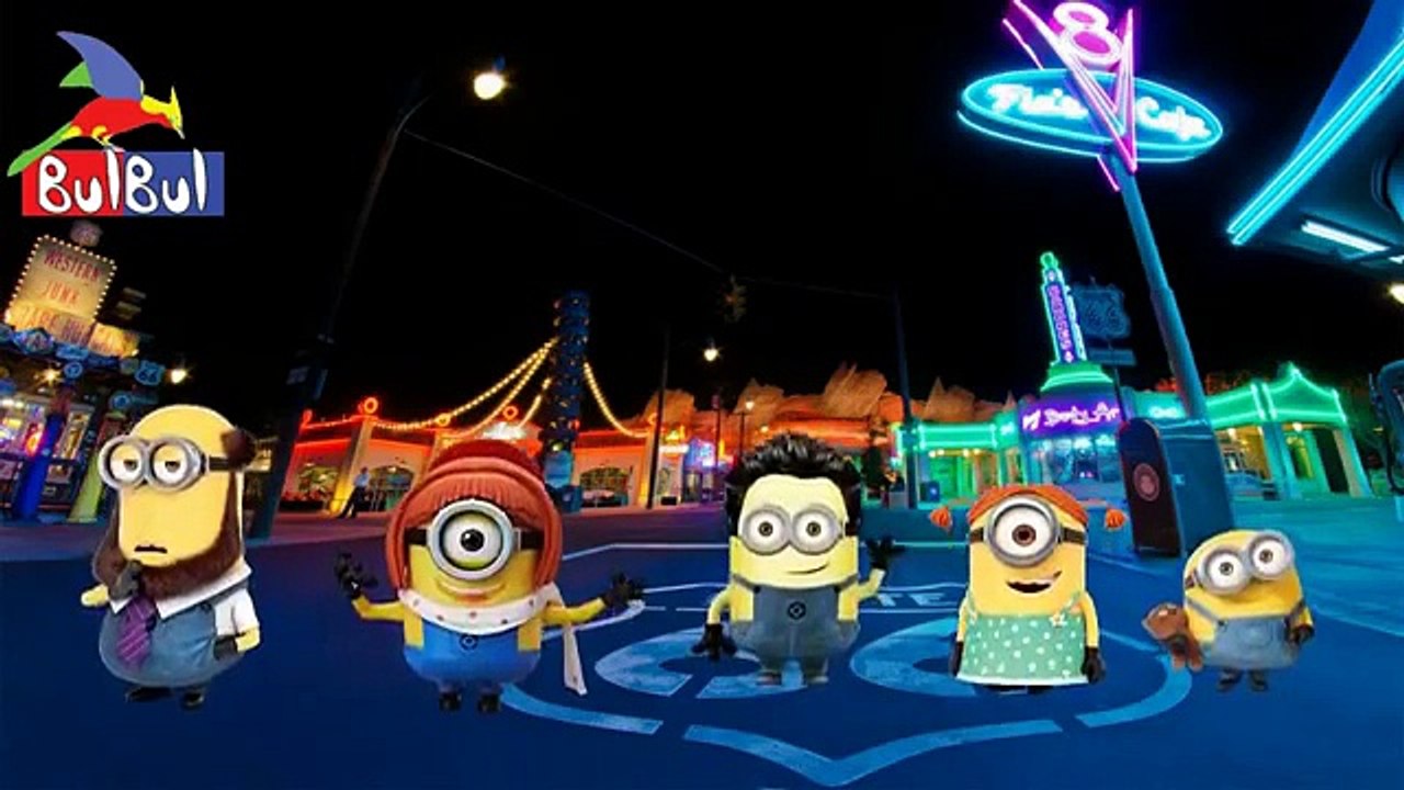 Finger Family Collection 166  _ Minions-Angry Bird-Pocoyo-Balloon Finger Family Song , 2016