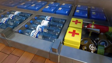 Uyku esnasında depremden koruyan yatak!