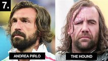 Futbolcular ile ünlülerin şaşırtan benzerliği ,İzle 2016