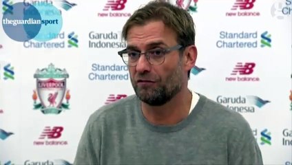 Jürgen Klopp apologises to Tony Pulis for getting ‘emotional’