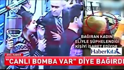 Ankara Metrosunda Canlı Bomba Paniği