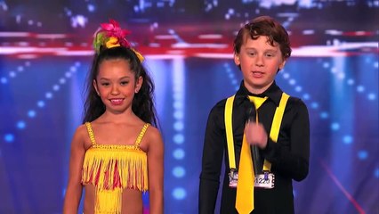 Yasha & Daniela - Amazing and Talented Kid Dancers (America&#39;s Got Talent)