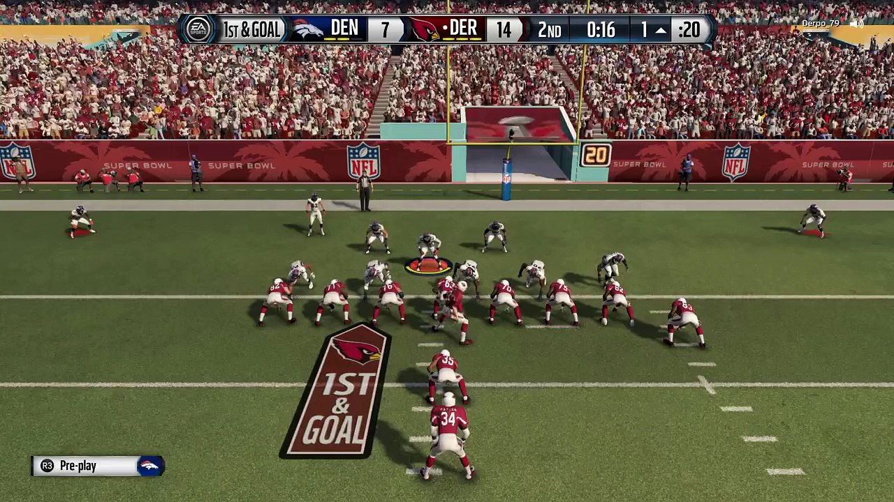 QB Sneak Locked Up