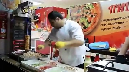 Продавец шаурмы 100-го уровня