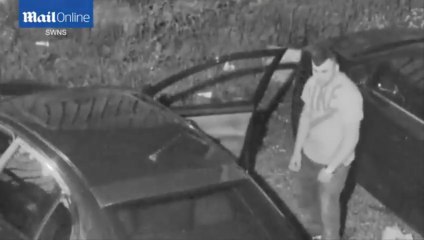 The shocking moment Istahar Ali drove into a nightclub queue