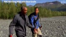 Obama promotes action on climate change on Bear Grylls TV show