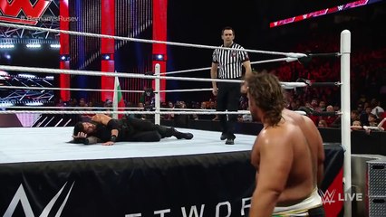 Roman Reigns vs. Rusev: Raw, November 23, 2015