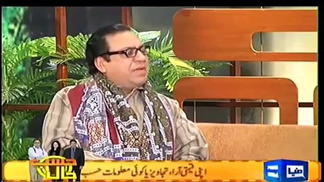 Azizi as Asif Ali Zardari vs Nawaz Sharif Siasi Film in Hasb e haal