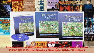 Read  Invitation to Genesis Planning Kit A ShortTerm DISCIPLE Bible Study Disciple Bible Ebook Free