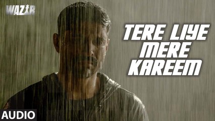 TERE LIYE' Full Song (Audio) - Wazir - Farhan Akhtar, Amitabh Bachchan, Aditi Rao Hydari