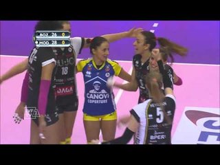 Bolzano - Modena 0-3 - Highlights - 11^ Giornata MGS Volley Cup 15/16