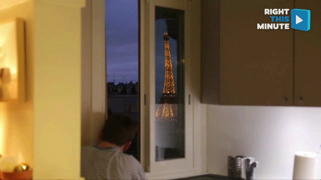 Man Creates His Own Eiffel Tower View From His Paris Apartment Window