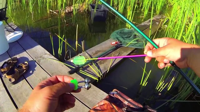 Ловля карпа на супер уловистую снасть Убийца карпа . Часть 1