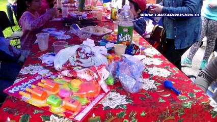 CELEBRACION DE NAVIDAD  DE HIJOS DE EMPLEADOS MUNICIPALES A HONORARIOS DE LAUTARO