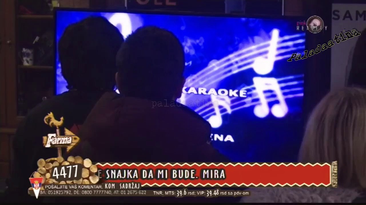 Farma 6/Karaoke izazov: Radasin peva "Ti si me cekala"