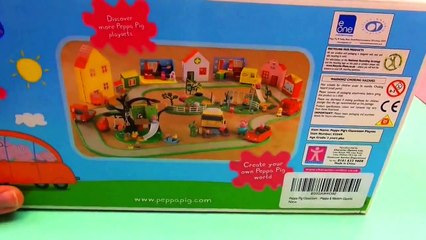 PEPPA PIG SALON DE CLASES - PLAYSET VAMOS A LA ESCUELA - PEPPA PIG´S CLASSROOM - DEMO - EN ESPAÑOL