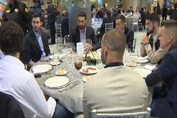Primera cena navideña para Benítez con Real Madrid