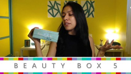 BEAUTY UNBOXING - BEAUTY BOX 5 -  DECEMBER 2015