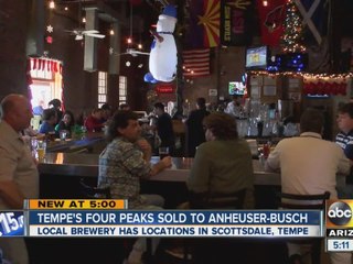 Four Peaks Brewery sold to Anheuser-Busch