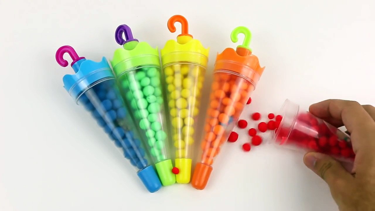 cars Rainbow Play Doh Dippin Dots Peppa Pig Disney Frozen Cars Spongebob Surprise toys pepap pig