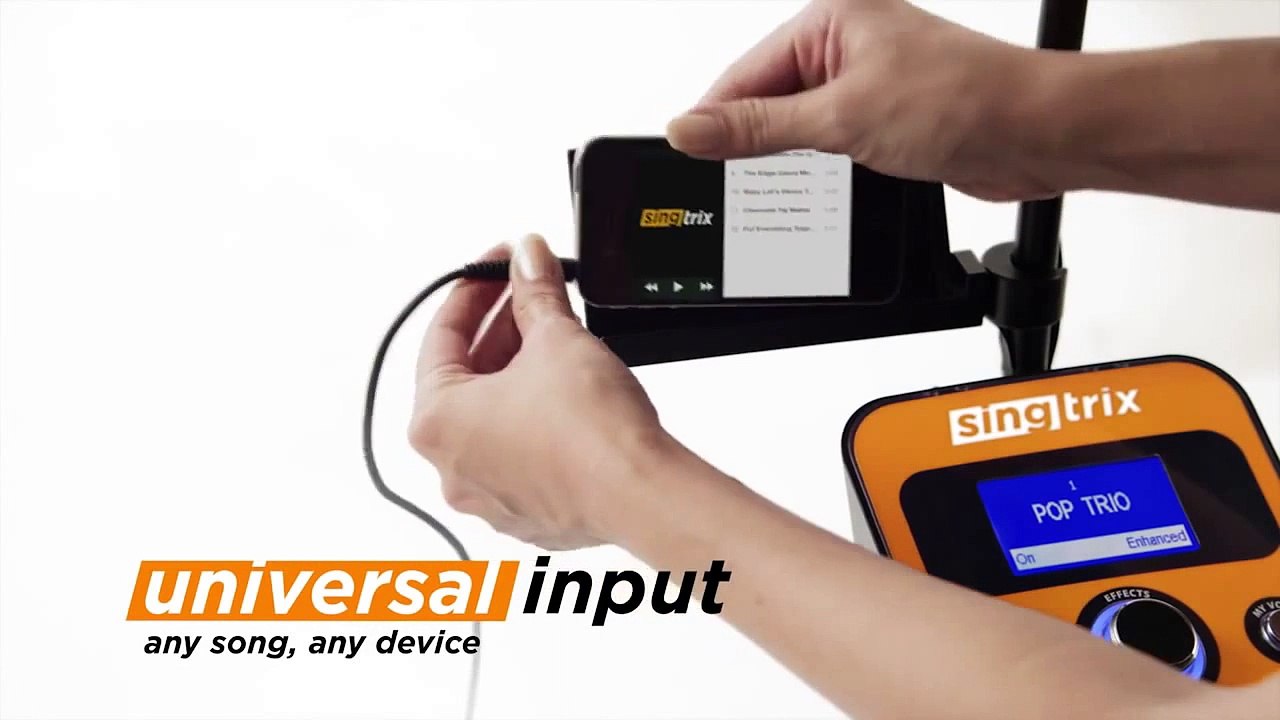 SingTrix Voice Enhancing Karaoke Machine OFFICE PARTY as seen on Shark