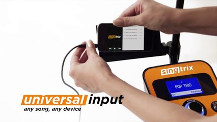 SingTrix Voice Enhancing Karaoke Machine OFFICE PARTY as seen on Shark Tank