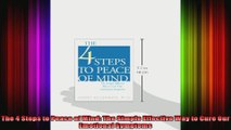 The 4 Steps to Peace of Mind The Simple Effective Way to Cure Our Emotional Symptoms