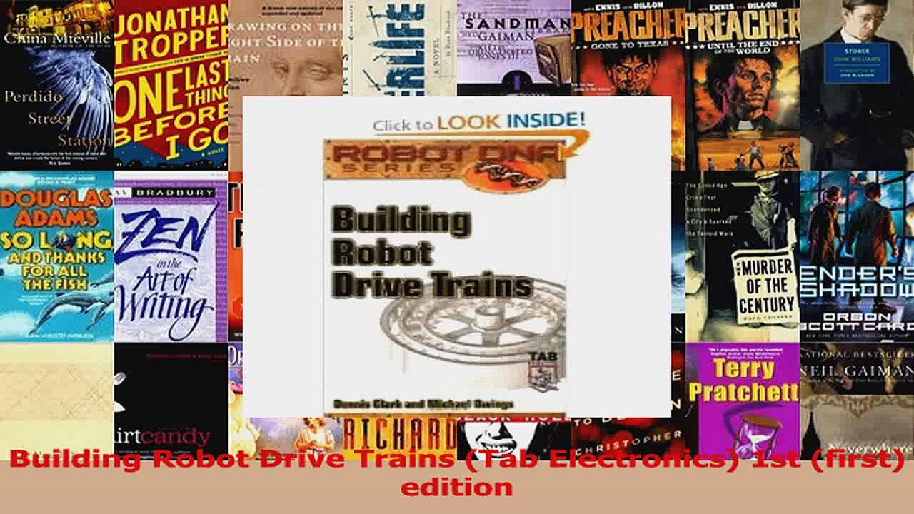 Building Robot Drive Trains Tab Electronics 1st first edition Download