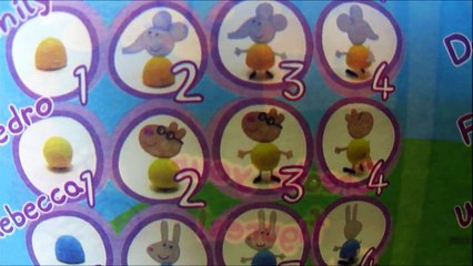 peppa pig egg Peppa Pig clay and surprise eggs play