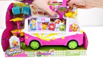 Play Doh Shopkins Ice Cream Truck - - - Shopkins Food Fair Surprise Eggs Toy Unboxing DCTC