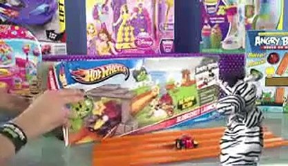 abcd games Hot Wheels Angry Birds Slingshot Launch Track Playset pink panther