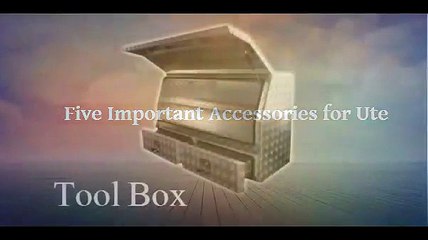 Five Important Accessories for Ute