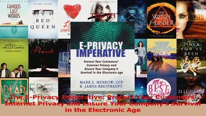 The EPrivacy Imperative Protect Your Customers Internet Privacy and Ensure Your Read Online